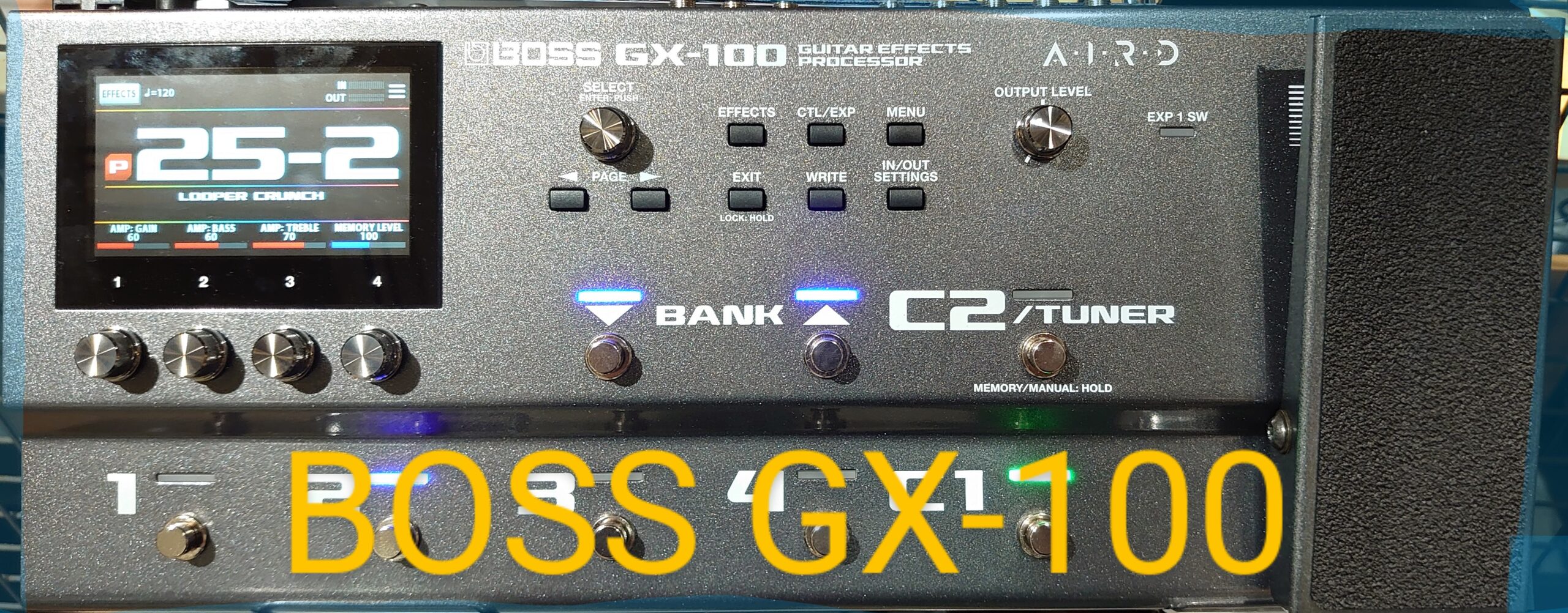 BOSS GX-100 新ギターマルチを検証！お得な買い方も。 | 速弾きギターパパ