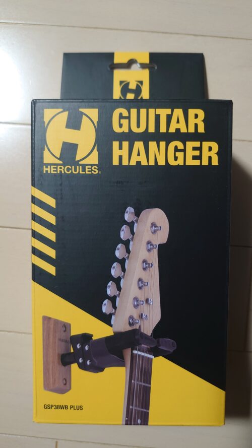 HERCULES GSP38WB PLUS ショートアーム・ギターハンガー 壁取り付けタイプ PA機器